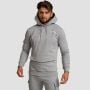 Felpa con Cappuccio TRN da uomo Grey - GymBeam XXXL