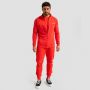 Felpa con Zip Limitless Hot Red - GymBeam S