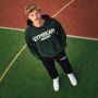 Felpa Varsity Green - GymBeam XXL