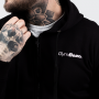 Felpa da uomo Zipper Hoodie Black - GymBeam M