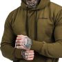 Felpa Athlete da Uomo Military Green Black - GymBeam XL