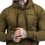 Felpa Athlete da Uomo Military Green Black - GymBeam XL