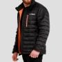 Piumino Puffer da Uomo Black/Orange - GymBeam M