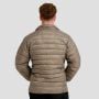 Piumino Puffer da Uomo Vetiver/Black - GymBeam XXL