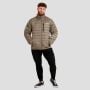 Piumino Puffer da Uomo Vetiver/Black - GymBeam XXL