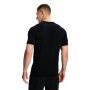 Maglietta da Uomo Pulse X Running Black - GymBeam XXL