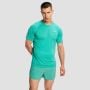 Maglietta da Uomo Pulse X Running Green - GymBeam XXL