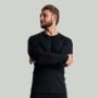 Maglia a Maniche Lunghe MERINO I Black - STRIX XXL