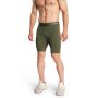 Pantaloncini da Uomo Combat Olive Grey - GymBeam XL