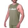 Canotta in Mesh Essence Green - GymBeam L