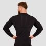 T-Shirt a Maniche Lunghe High Compression Black - GymBeam XXXL