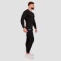T-Shirt a Maniche Lunghe High Compression Black - GymBeam XXXL