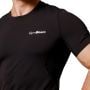T-Shirt a Compressione Media Black - GymBeam XL