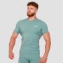T-Shirt a Maniche Corte High Compression Blue - GymBeam M