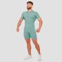 T-Shirt a Maniche Corte High Compression Blue - GymBeam M