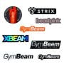 Stickers 8Pack - GymBeam single_variant