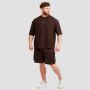 Maglietta Oversize Unstoppable Brown - GymBeam L