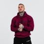 Felpa PRO Hoodie Burgundy - GymBeam XXL