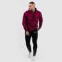 Felpa PRO Hoodie Burgundy - GymBeam XXL