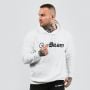 Felpa PRO Hoodie White - GymBeam L
