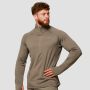 Felpa 1/2 Zip Pulse Running Vetiver - GymBeam XL