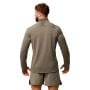 Felpa 1/2 Zip Pulse Running Vetiver - GymBeam XL