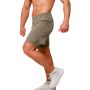 Pantaloncini 2in1 Pulse Running Vetiver - GymBeam XXL