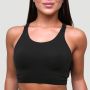 Reggiseno Sportivo Pulse Running Black - GymBeam XS