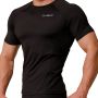 T-Shirt Pulse Running Black - GymBeam S