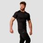 T-Shirt Pulse Running Black - GymBeam S