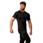 T-Shirt Pulse Running Black - GymBeam S