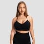 Reggiseno Sportivo Sculpt Seamless Black - GymBeam L