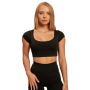 T-Shirt Cropped da Donna Sense Black - BeastPink M