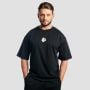 T-Shirt Boxy Shaker Black - GymBeam XL