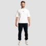 T-Shirt Boxy Shaker White - GymBeam L