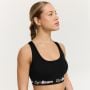 Reggiseno Sportivo Simple Black - GymBeam S