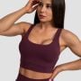 Reggiseno Sportivo Cut-Out Eggplant - GymBeam M