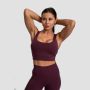 Reggiseno Sportivo Cut-Out Eggplant - GymBeam M