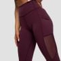 Leggings da Donna Mesh Panel Eggplant - GymBeam M