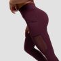 Leggings da Donna Mesh Panel Eggplant - GymBeam M