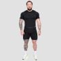 Maglietta Seamless Static Black - GymBeam XL