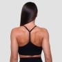Reggiseno Sportivo String Black - GymBeam S