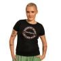 T-Shirt da Donna Serenity Black - BeastPink S