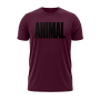 T-Shirt Animal Maroon - Universal Nutrition L