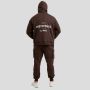 Felpa con Cappuccio Unstoppable Brown - GymBeam XXL