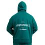 Felpa con Cappuccio Unstoppable Green - GymBeam S