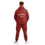 Felpa con Cappuccio Unstoppable Red - GymBeam XL