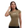 T-Shirt FIT da Donna Olive - GymBeam XL