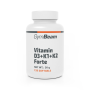 Vitamina D3+K1+K2 Forte - GymBeam 120 cps