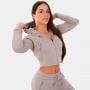 Felpa con Cappuccio e Zip TRN da Donna Grey - GymBeam M